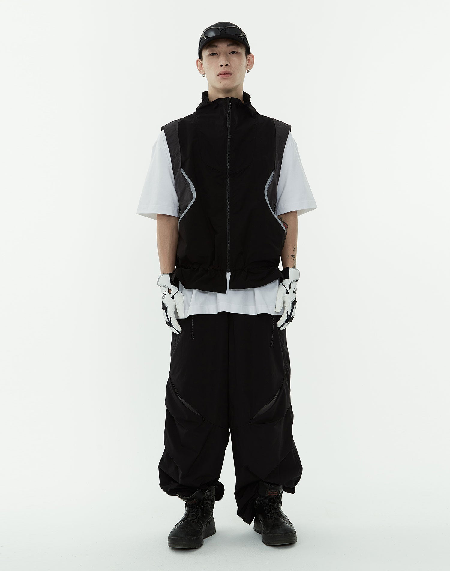 Paneled Cycling Vest